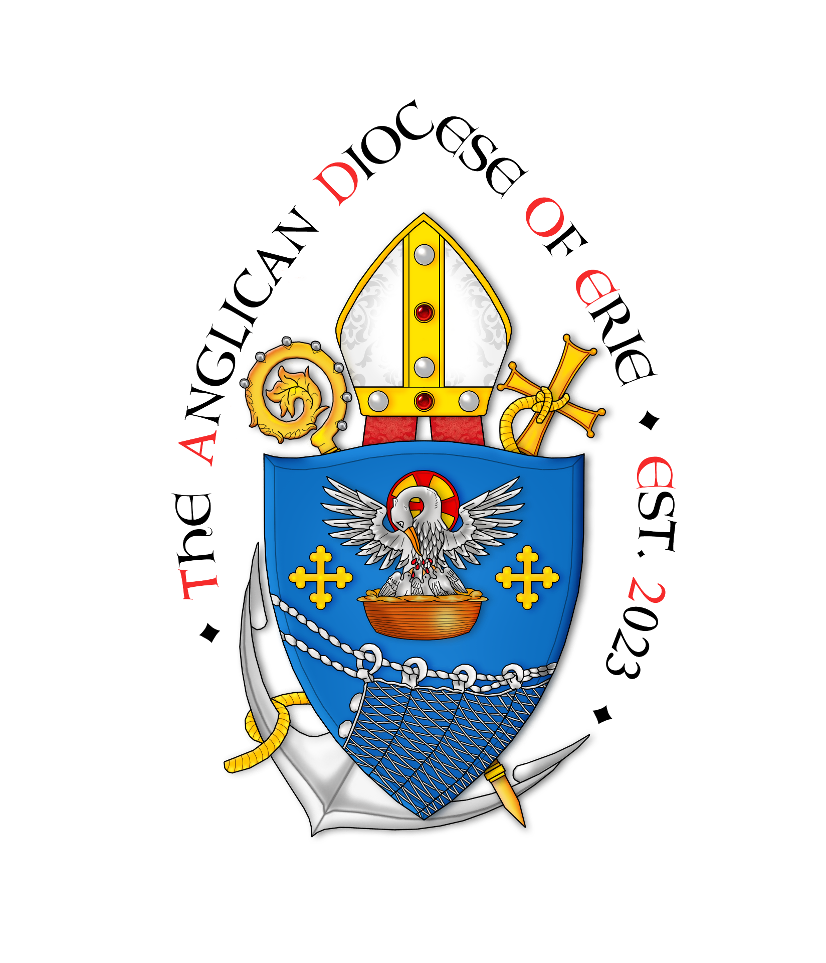 The Anglican Diocese of Erie crest